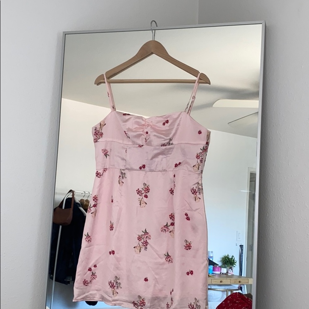 Satin Dress